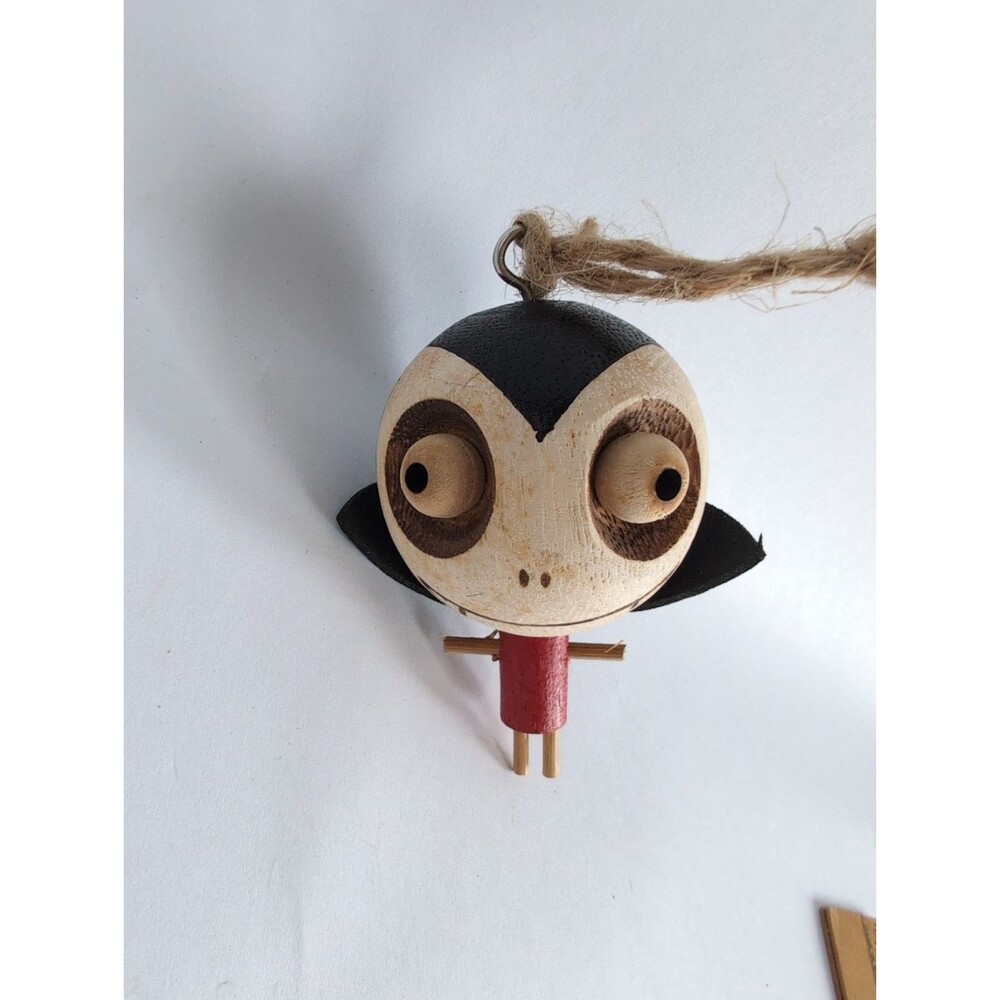 Pier 1 Crazy Heads Dracula Vampire Halloween Ornament